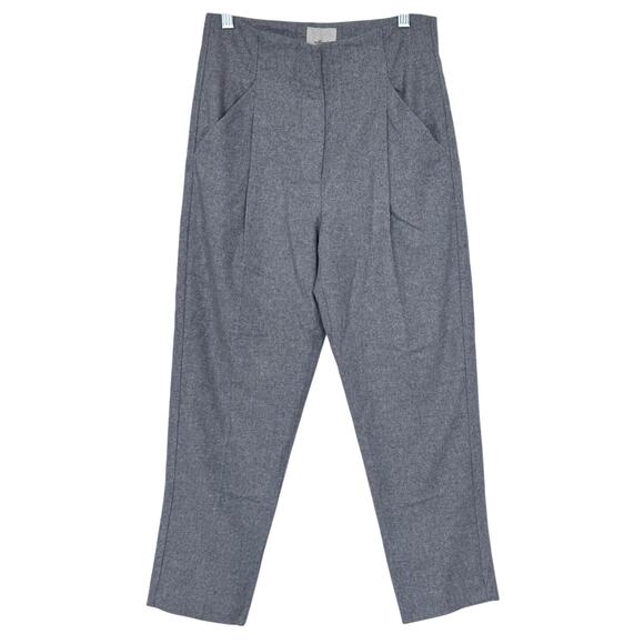 Aritzia Pants - Aritzia Wilfred Chambery Trouser Pants Wool Cropped Dress Pants Pockets Size 0